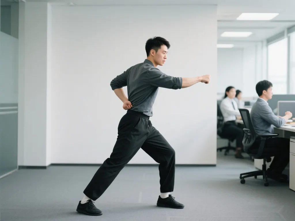 小李是一位32岁的办公室白领，长期久坐导